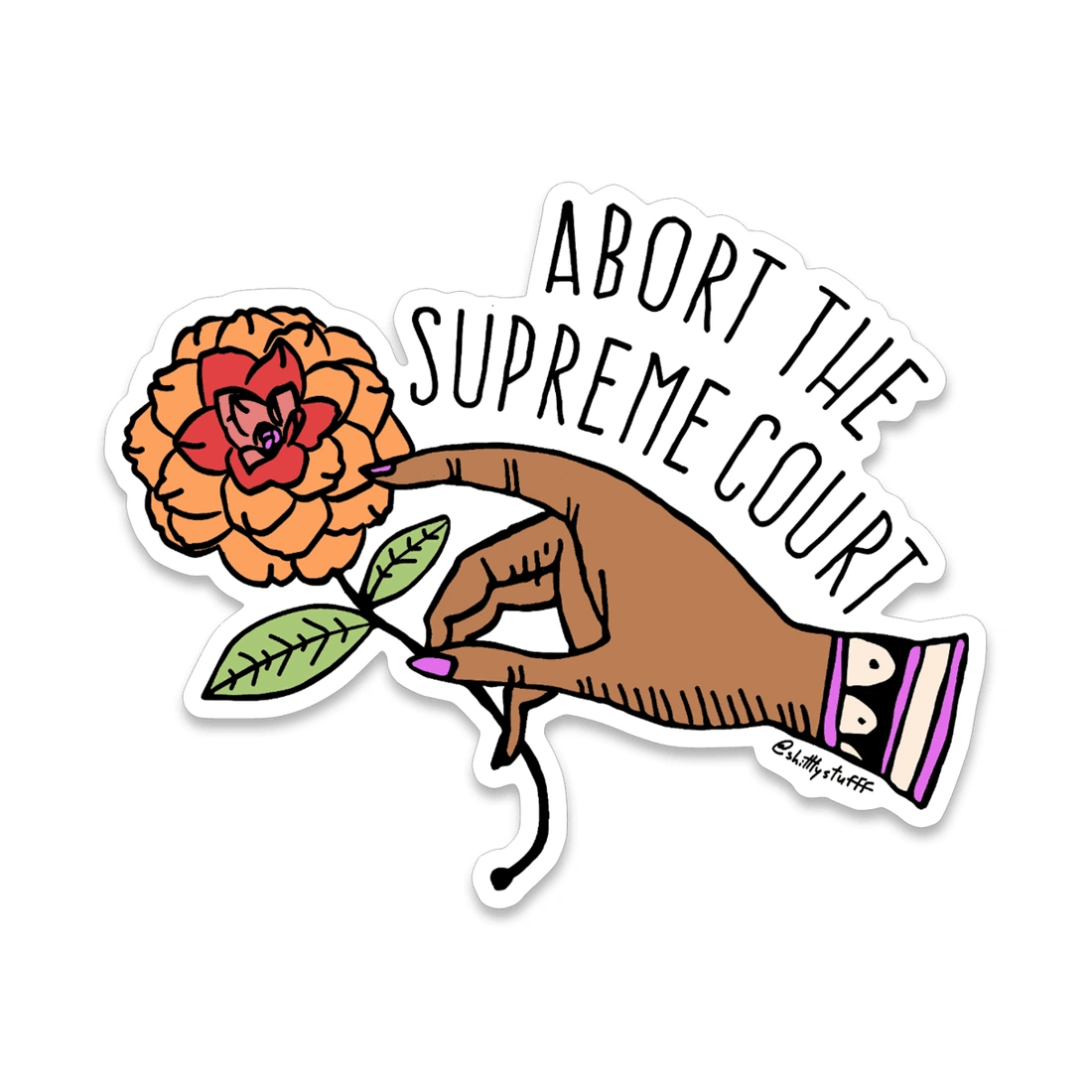 Supreme Court Nope! Vinyl. Make a Statement. Express Yourself. Sticker Power!