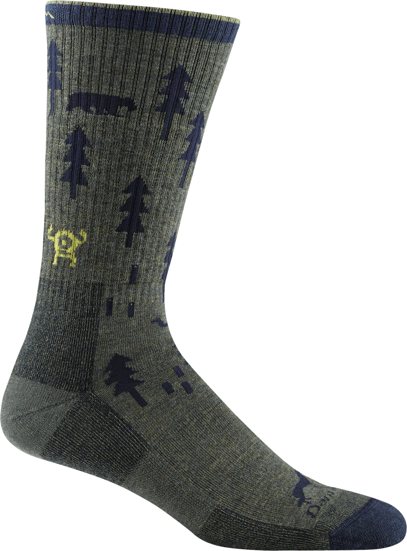 Men's Comfort Boot Socks - Durable Cushion #1964 - Step Into Style!