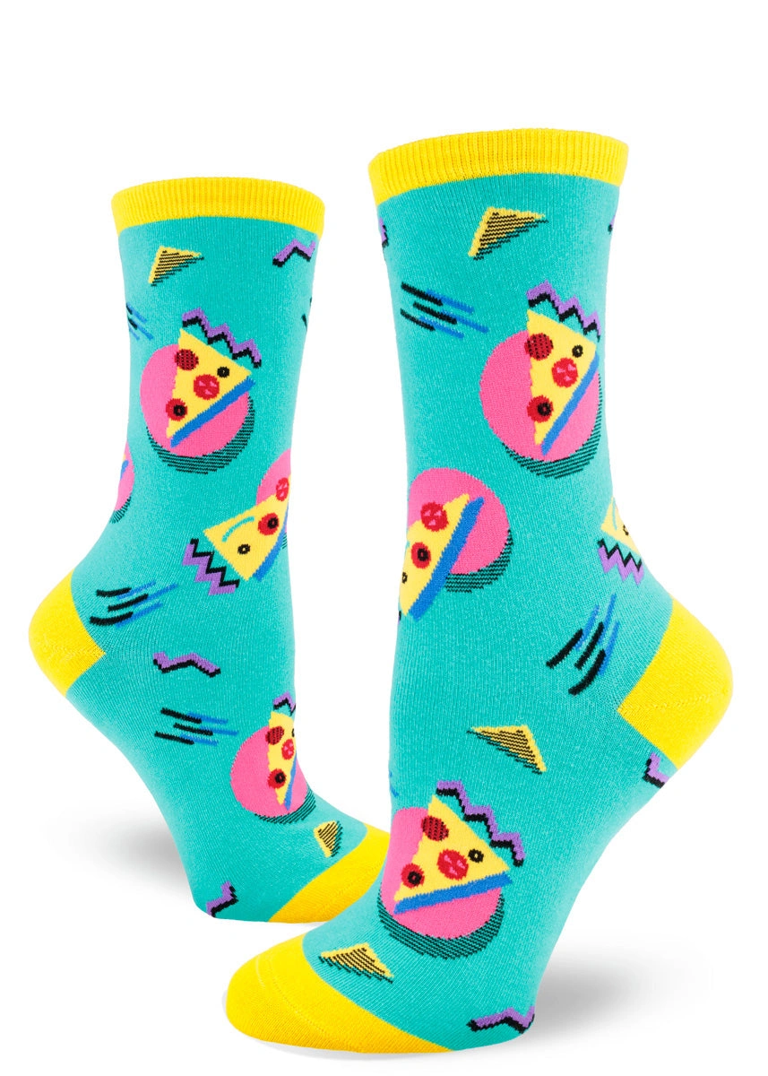 Totally Rad Pizza Night Crew Tee for the 80s Babe! Party Time Vibes Only!